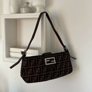 Fendi Zucca Shoulder Bag